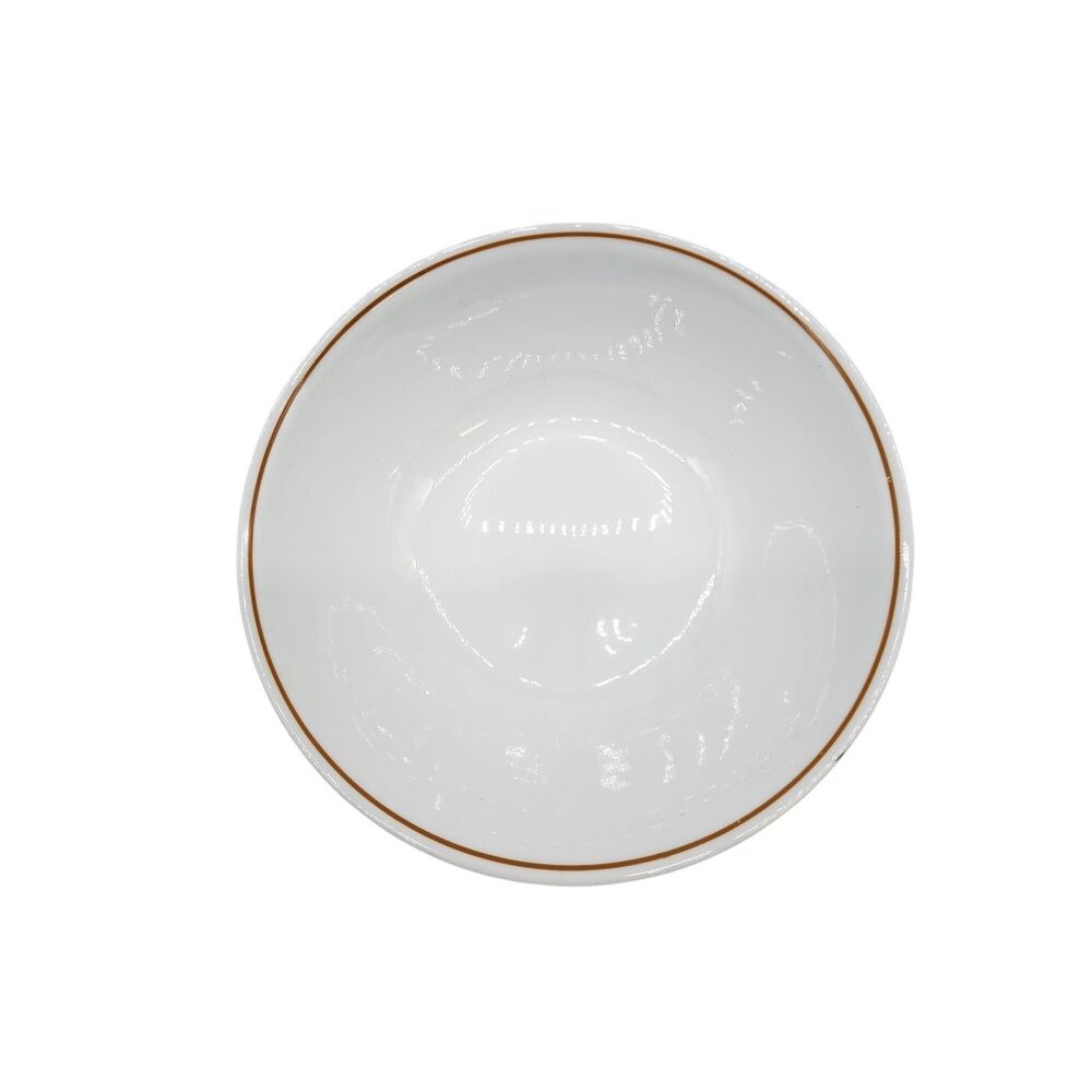 VINTAGE Corelle CORNING 10” Serving Bowl Ginger Brown Summer impressions